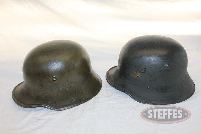 (2) German Imperial WWI helmets,_1.jpg